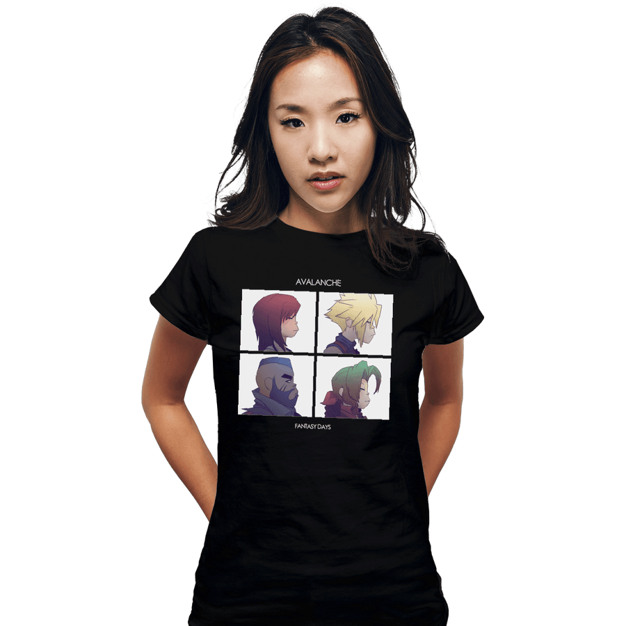 Shirts Fitted Shirts, Woman / Small / Black Fantasy Days