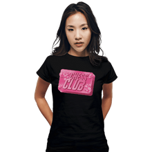 Load image into Gallery viewer, Secret_Shirts Fitted Shirts, Woman / Small / Black Chess Club
