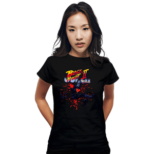 Shirts Fitted Shirts, Woman / Small / Black Black Knight 2 Super Turbo