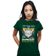 Load image into Gallery viewer, Secret_Shirts Fitted Shirts, Woman / Small / Irish Green G-Wing
