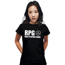 Load image into Gallery viewer, Shirts Fitted Shirts, Woman / Small / Black Role Playing Gang
