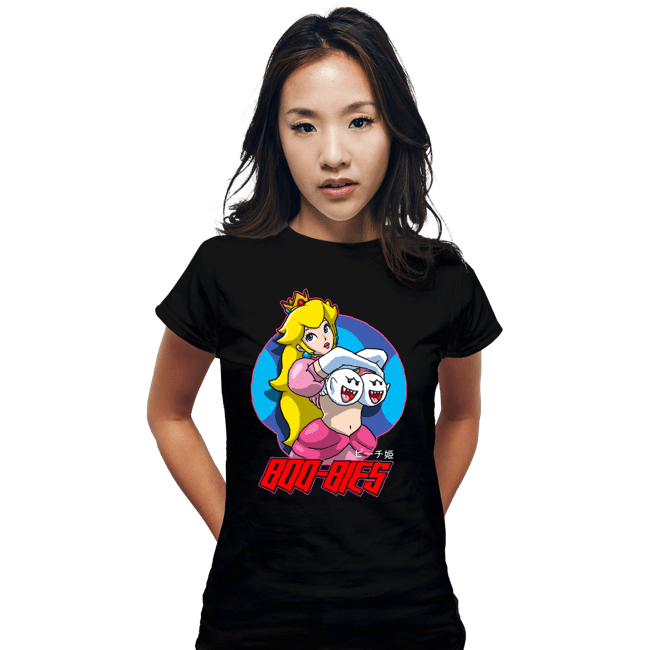 Last_Chance_Shirts Fitted Shirts, Woman / Small / Black BOO-BIES