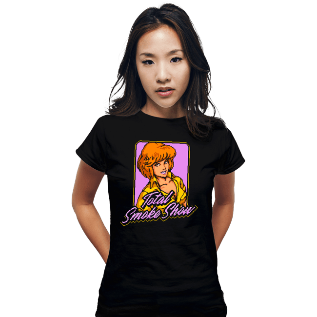 Secret_Shirts Fitted Shirts, Woman / Small / Black Smoke Show