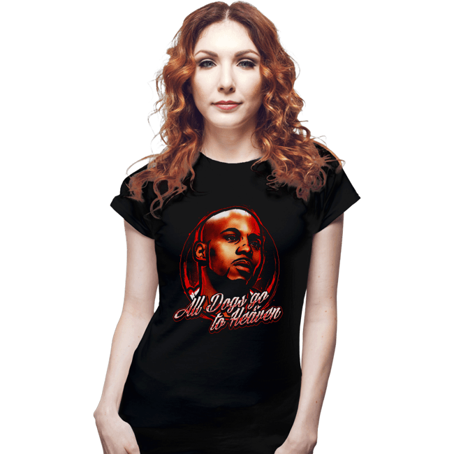 Last_Chance_Shirts Fitted Shirts, Woman / Small / Black All Dogs