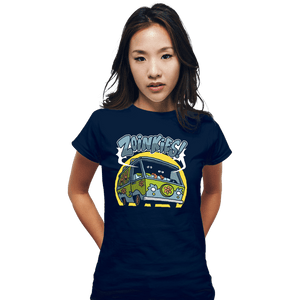 Secret_Shirts Fitted Shirts, Woman / Small / Navy Zoinkies