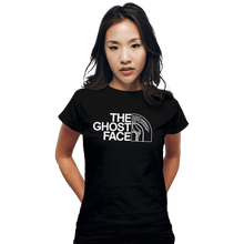 Load image into Gallery viewer, Shirts Fitted Shirts, Woman / Small / Black The Ghost Face
