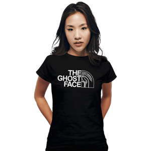 Shirts Fitted Shirts, Woman / Small / Black The Ghost Face