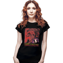 Load image into Gallery viewer, Shirts Fitted Shirts, Woman / Small / Black Revenge Of Kurgan
