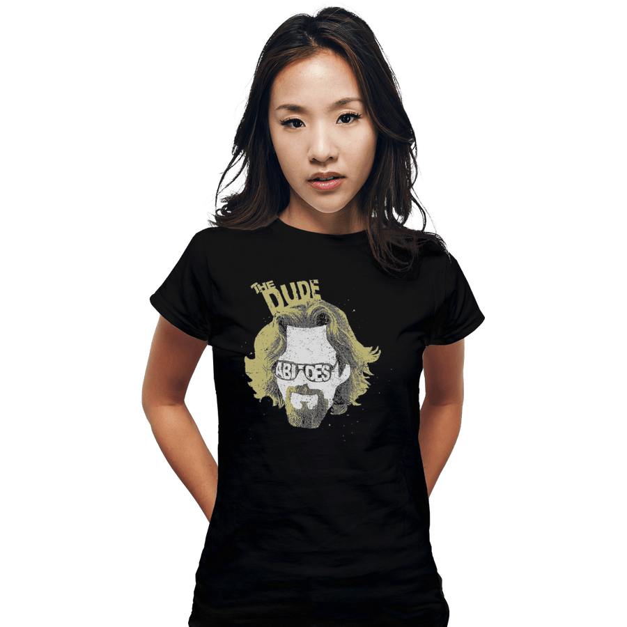 Shirts Fitted Shirts, Woman / Small / Black The Dude Abides