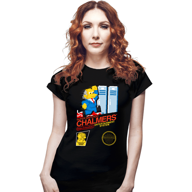 Secret_Shirts Fitted Shirts, Woman / Small / Black Super Chalmers