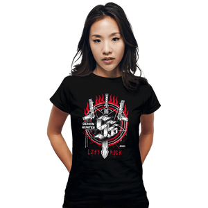 Shirts Fitted Shirts, Woman / Small / Black Triple S Hunter