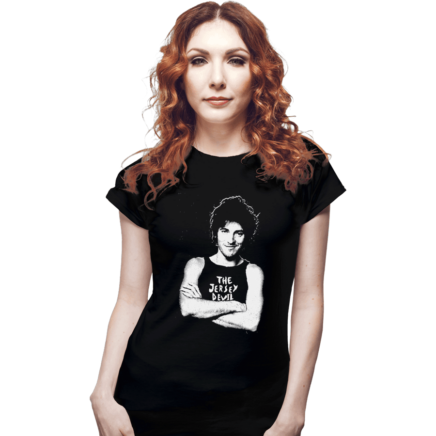 Shirts Fitted Shirts, Woman / Small / Black Jersey Devil