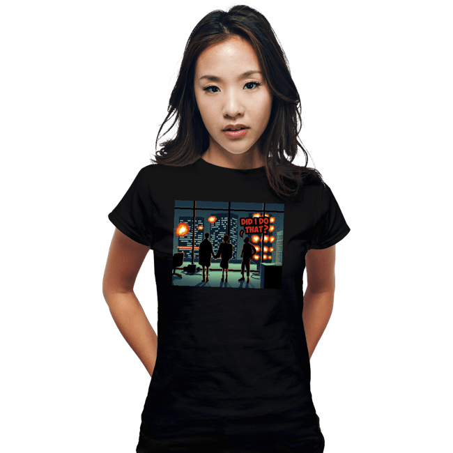 Secret_Shirts Fitted Shirts, Woman / Small / Black Chaotic Ending!