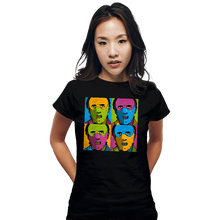 Load image into Gallery viewer, Secret_Shirts Fitted Shirts, Woman / Small / Black Pop Hannibal
