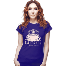 Load image into Gallery viewer, Shirts Fitted Shirts, Woman / Small / Violet Cait Sith
