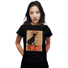Load image into Gallery viewer, Shirts Fitted Shirts, Woman / Small / Black Black Goat Tour
