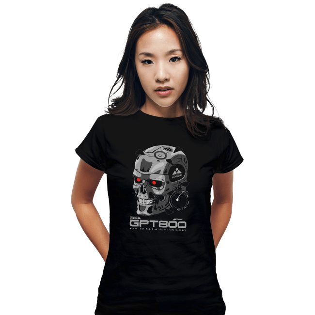 Daily_Deal_Shirts Fitted Shirts, Woman / Small / Black GPT800