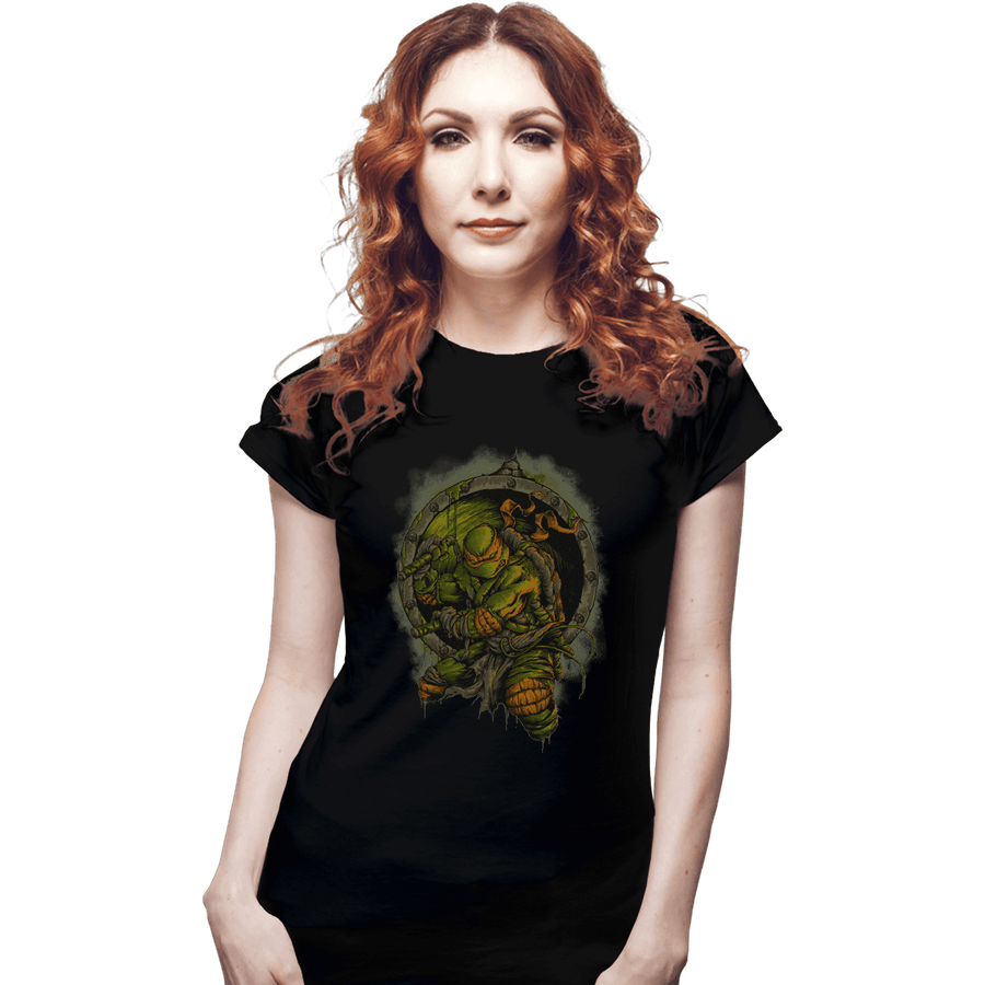 Shirts Fitted Shirts, Woman / Small / Black Mikey