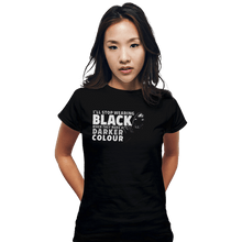 Load image into Gallery viewer, Secret_Shirts Fitted Shirts, Woman / Small / Black Black Tees
