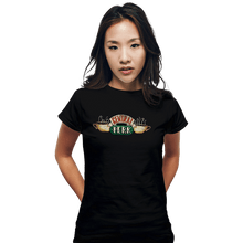Load image into Gallery viewer, Shirts Fitted Shirts, Woman / Small / Black Central Perk
