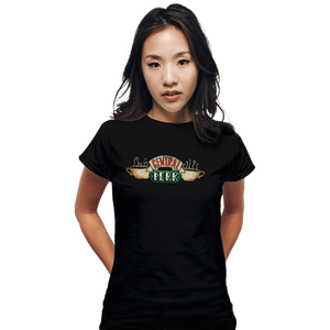 Shirts Fitted Shirts, Woman / Small / Black Central Perk