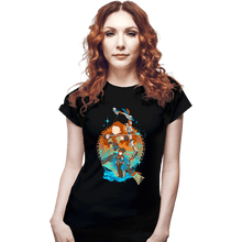 Load image into Gallery viewer, Shirts Fitted Shirts, Woman / Small / Black Savior From Another World Aloy
