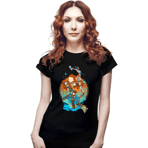 Shirts Fitted Shirts, Woman / Small / Black Savior From Another World Aloy
