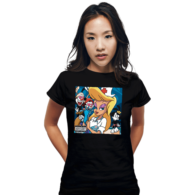 Secret_Shirts Fitted Shirts, Woman / Small / Black Nurse-182
