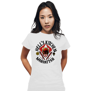 Secret_Shirts Fitted Shirts, Woman / Small / White Hell's Kitchen