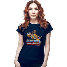 Load image into Gallery viewer, Shirts Fitted Shirts, Woman / Small / Navy I Have The Bat&#39;leth
