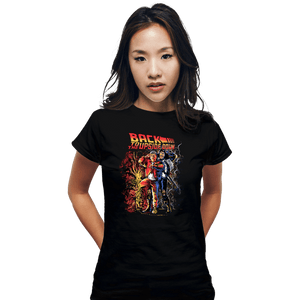 Secret_Shirts Fitted Shirts, Woman / Small / Black Back To The Upside Down