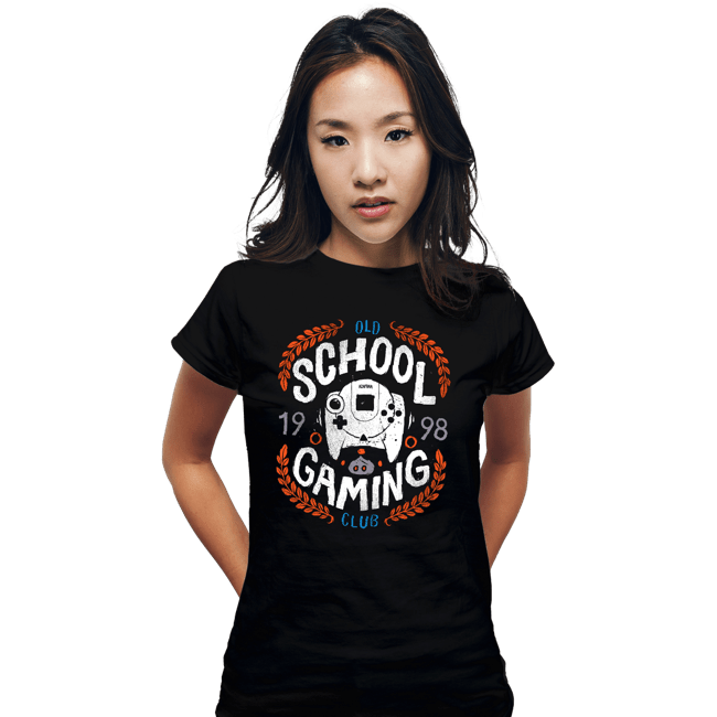 Shirts Fitted Shirts, Woman / Small / Black Dreamcast Gaming Club