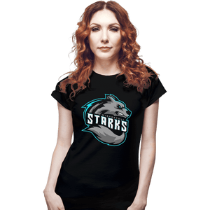 Shirts Fitted Shirts, Woman / Small / Black Winterfell Starks