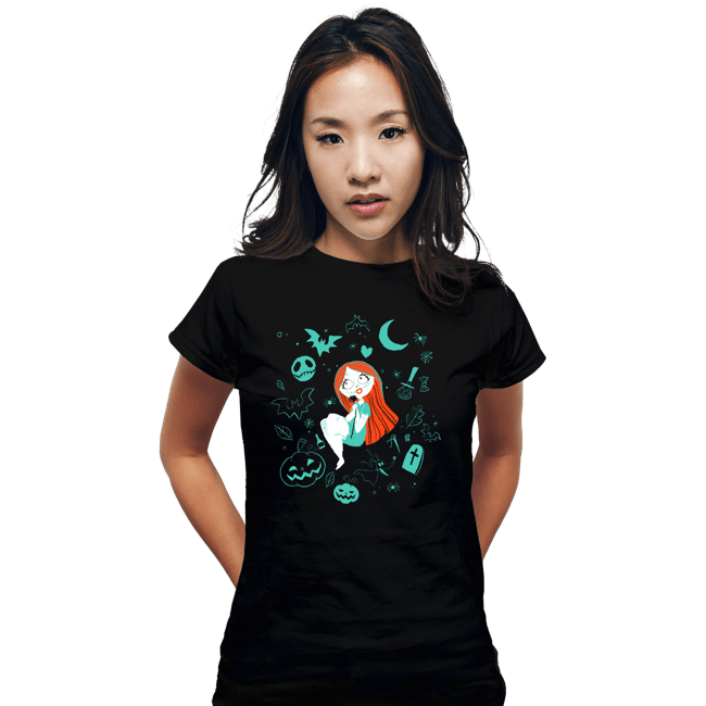 Daily_Deal_Shirts Fitted Shirts, Woman / Small / Black Ragdoll In Love
