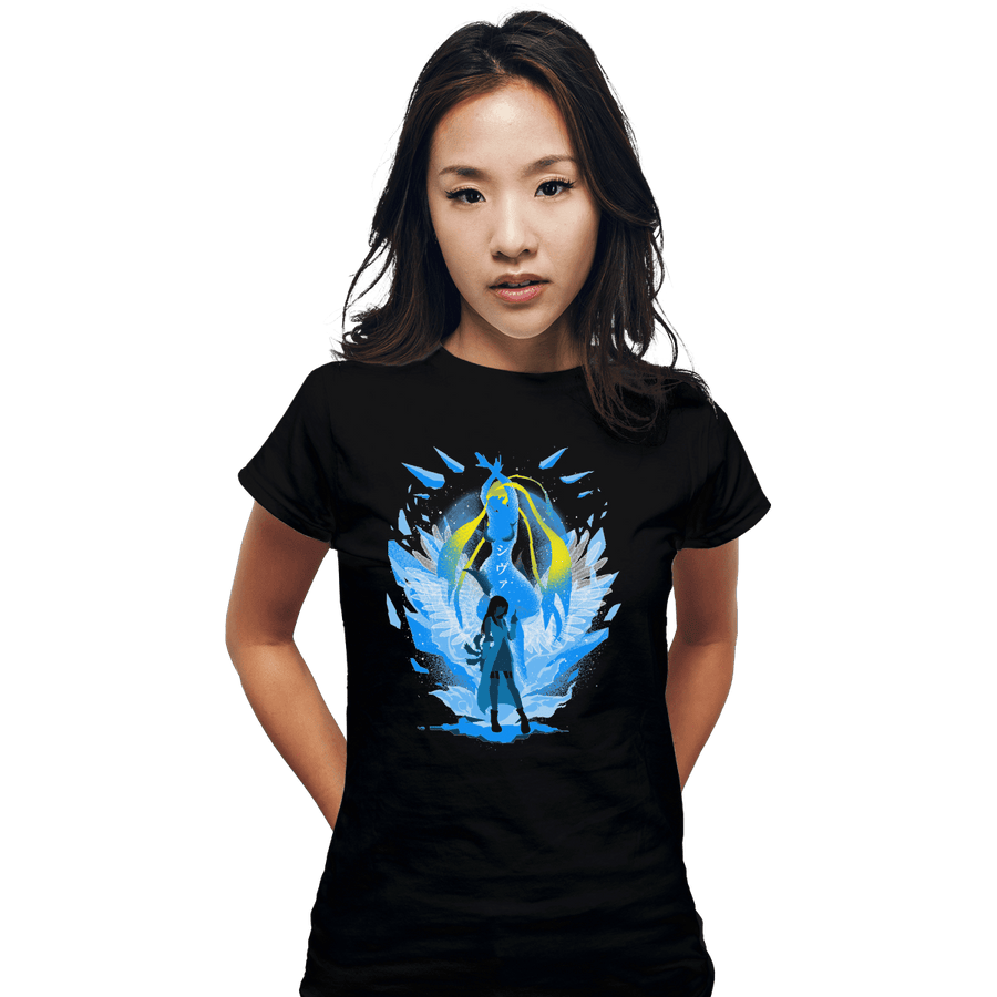 Shirts Fitted Shirts, Woman / Small / Black Diamond Dust