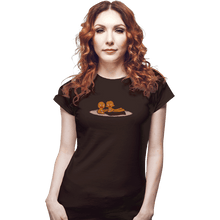 Load image into Gallery viewer, Shirts Fitted Shirts, Woman / Small / Black Cookietanic
