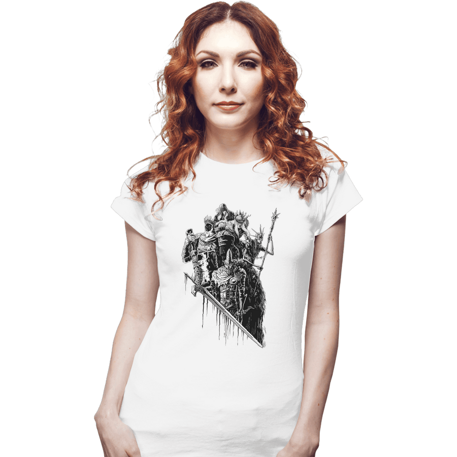Shirts Fitted Shirts, Woman / Small / White Lords Of Cinder Lords Of Ash
