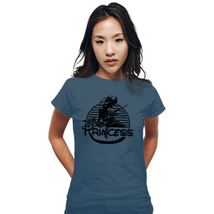 Secret_Shirts Fitted Shirts, Woman / Small / Indigo Blue The Princess