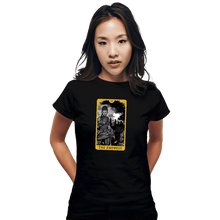 Load image into Gallery viewer, Shirts Fitted Shirts, Woman / Small / Black Tarot The Empress

