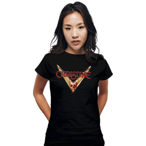 Shirts Fitted Shirts, Woman / Small / Black Christine