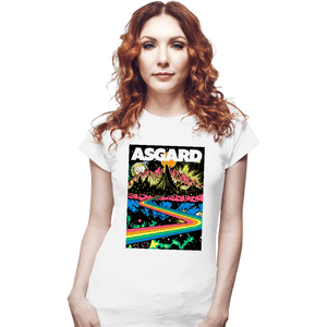 Secret_Shirts Fitted Shirts, Woman / Small / White Come Visit Asgard