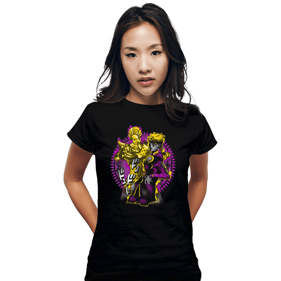 Shirts Fitted Shirts, Woman / Small / Black Attack Of Giorno