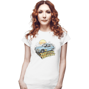 Shirts Fitted Shirts, Woman / Small / White Mirth Mobile