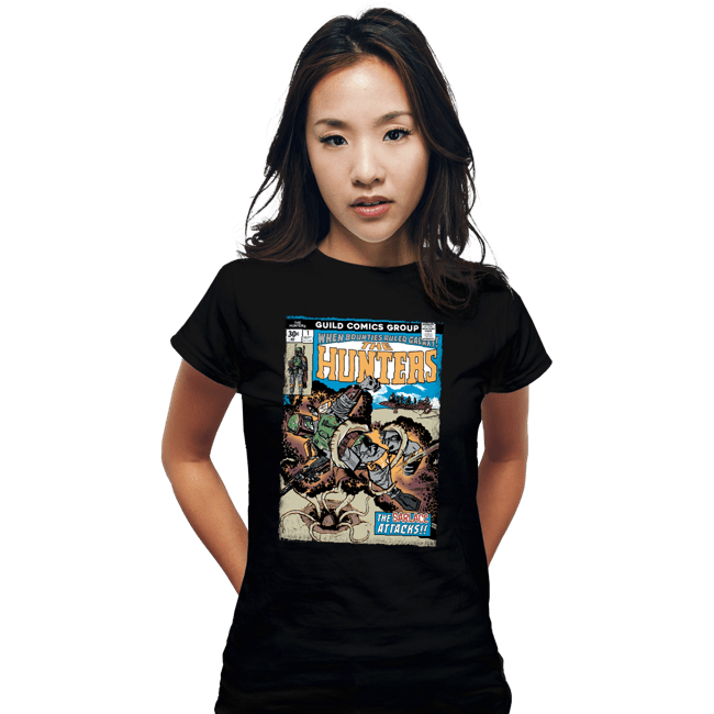 Daily_Deal_Shirts Fitted Shirts, Woman / Small / Black The Hunters