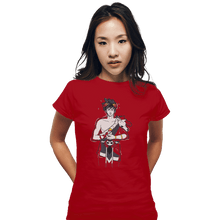Load image into Gallery viewer, Shirts Fitted Shirts, Woman / Small / Red Pool Of Styx
