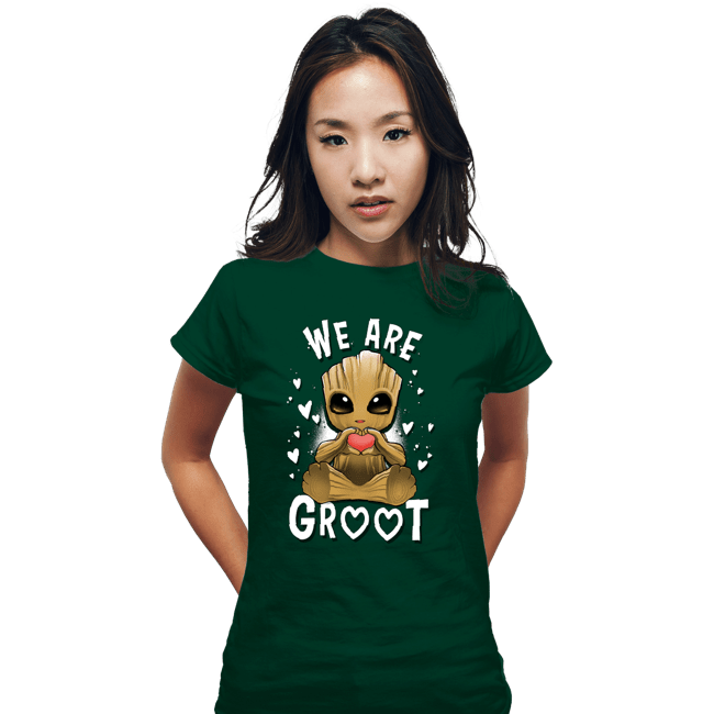 Shirts Fitted Shirts, Woman / Small / Irish Green We Are