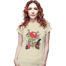 Load image into Gallery viewer, Secret_Shirts Fitted Shirts, Woman / Small / White Roll Initiative
