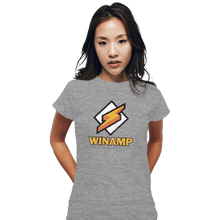 Load image into Gallery viewer, Shirts Fitted Shirts, Woman / Small / Sports Grey Winamp
