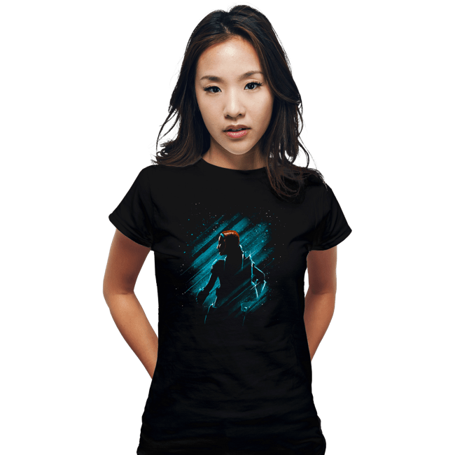 Daily_Deal_Shirts Fitted Shirts, Woman / Small / Black The Heiress