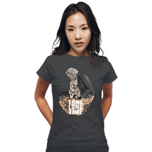 Load image into Gallery viewer, Shirts Fitted Shirts, Woman / Small / Charcoal Long Long Time
